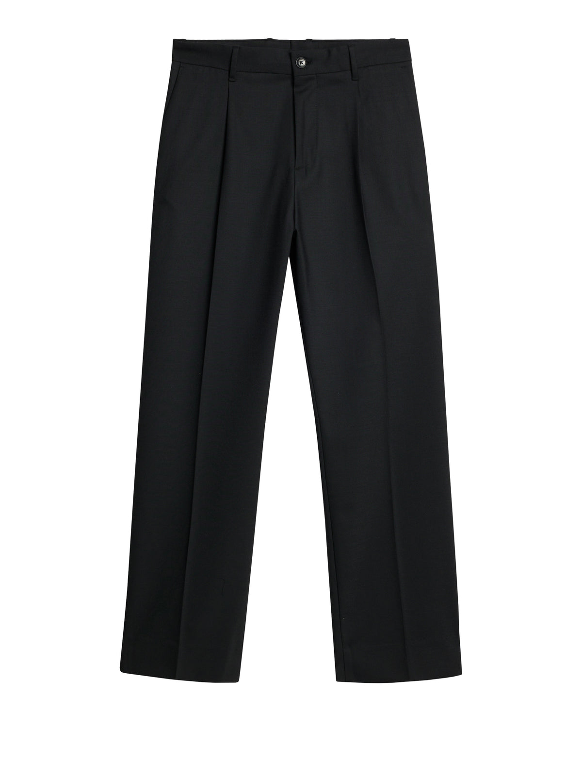 Haij Pleated Twill Pants / Black