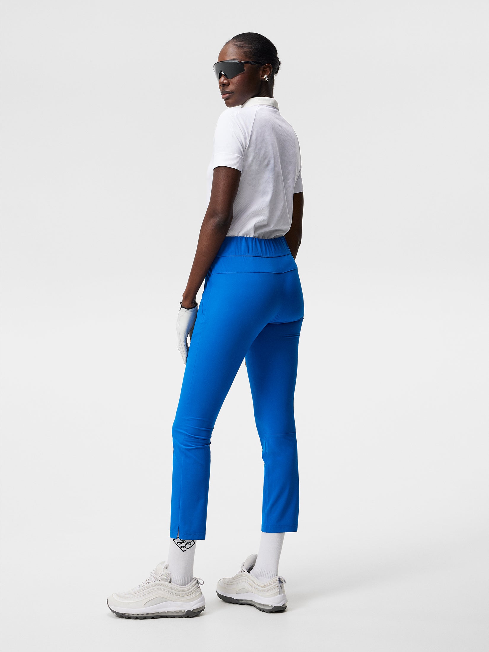 GOLFINO Ladies 4way stretch golf trousers with innovative side pocket  shop online  Golfino