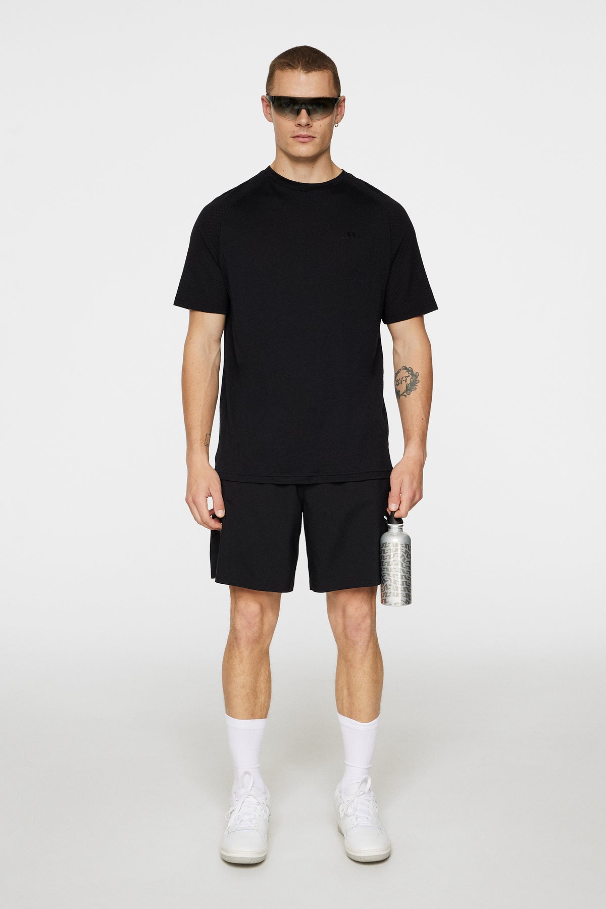 Brent Wool T-shirt / Black