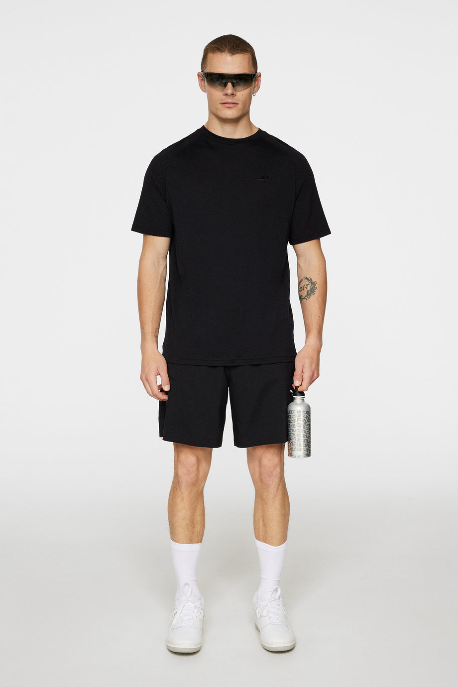 Brent Wool T-shirt / Black