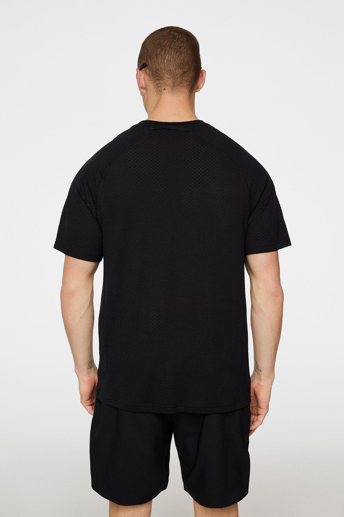 Brent Wool T-shirt / Black