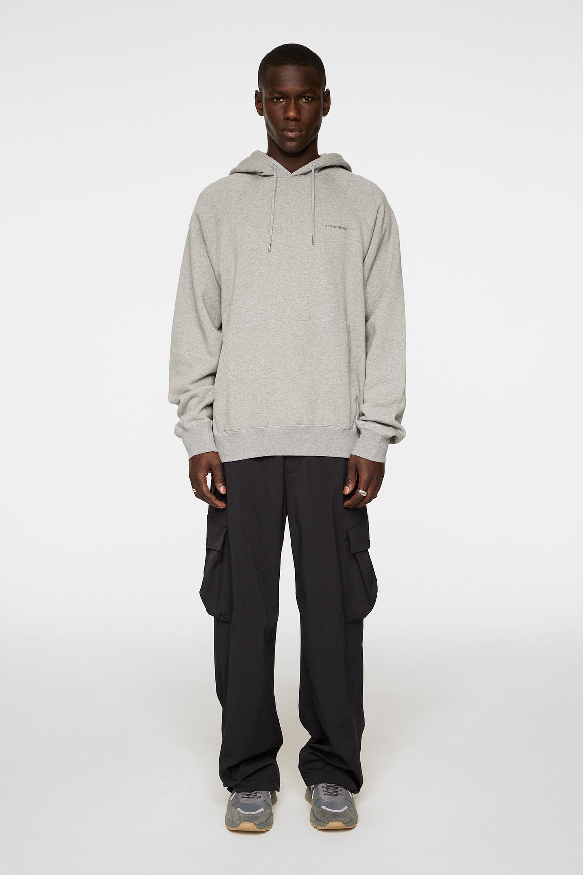 Callan Hoodie / Light Grey Melange