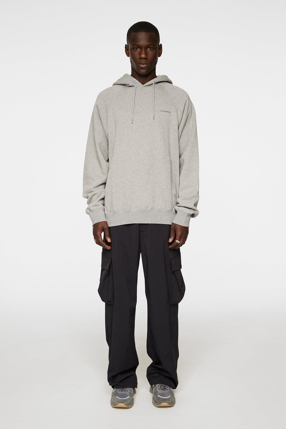 Callan Hoodie / Light Grey Melange