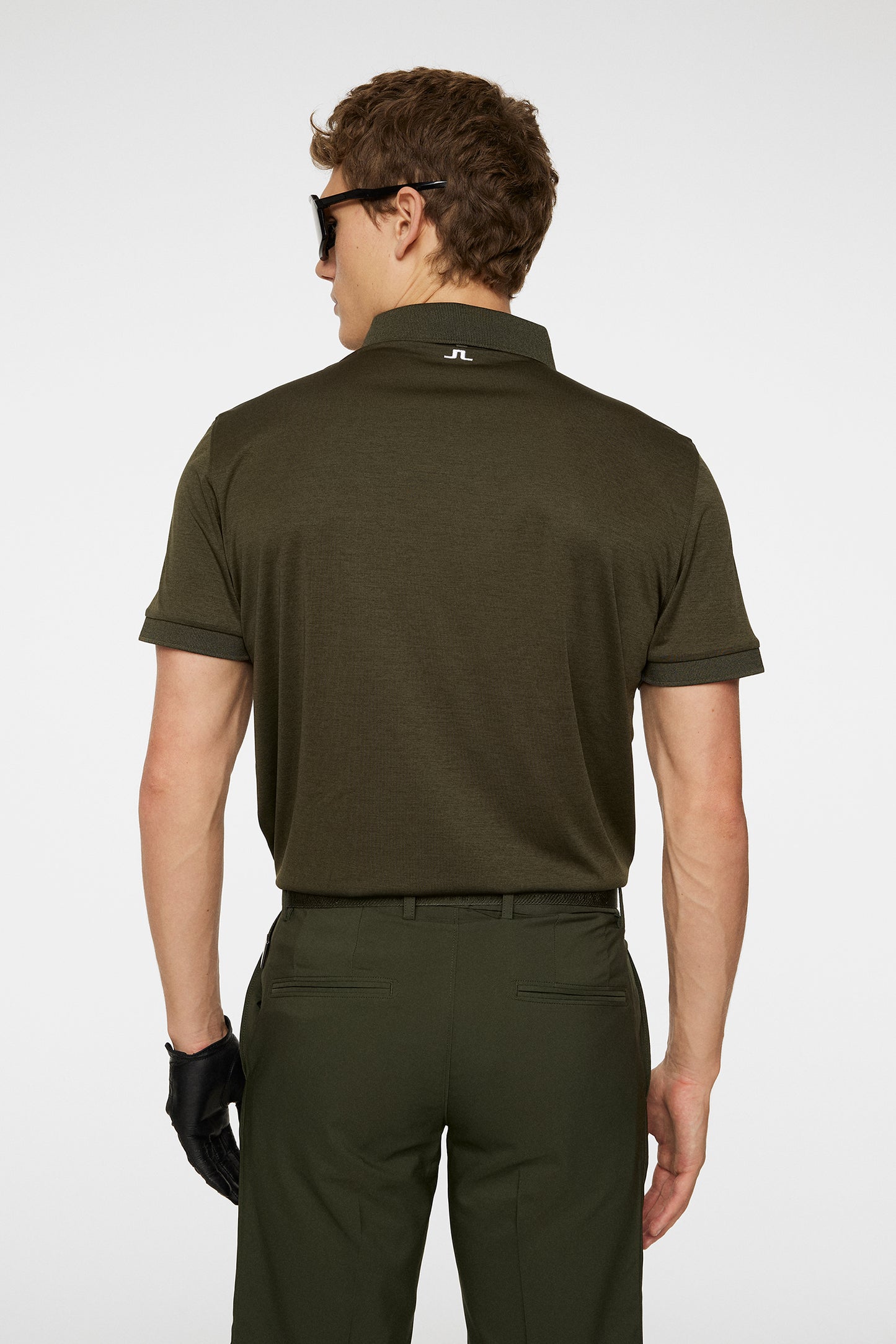 Tour Tech Reg Fit Polo / Forest Green Melange