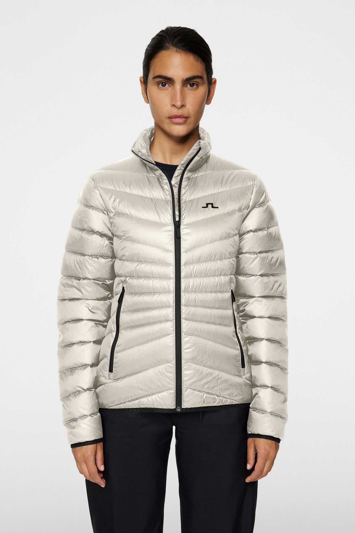 Lara Light Down Jacket / Moonbeam