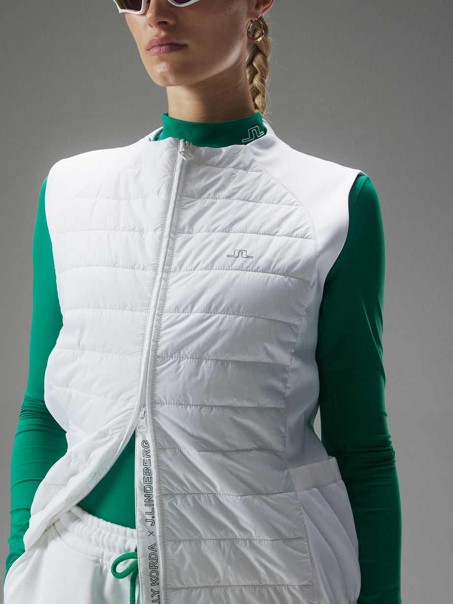 NK Padded Vest / White