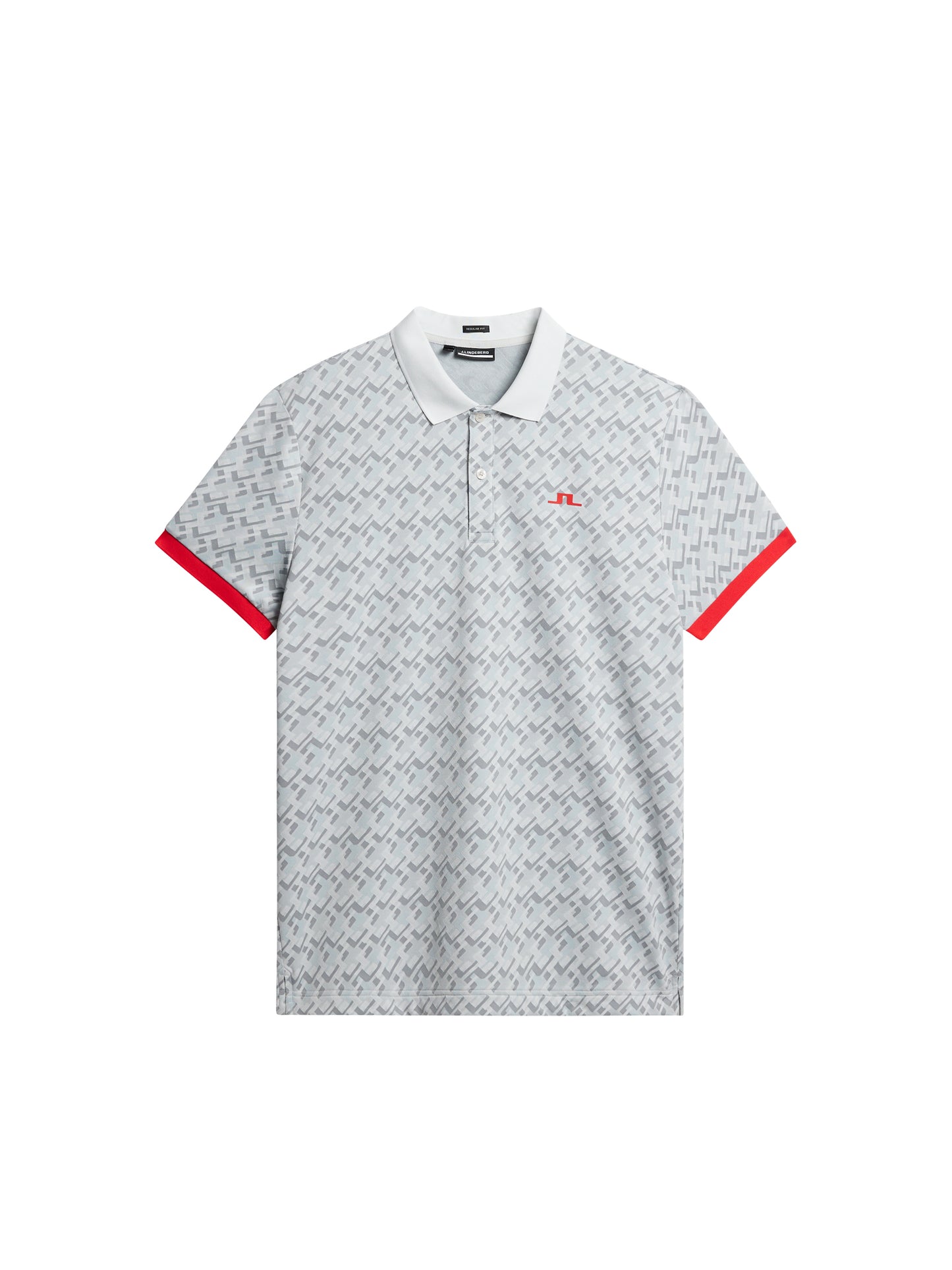 Femi Regular Fit Polo / JL Micro Bridge Grey