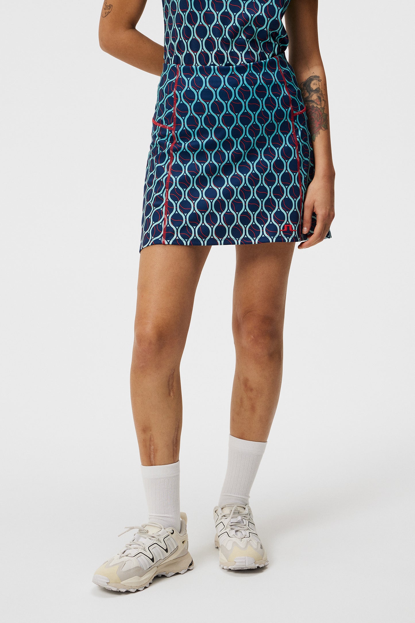 Kayla Skirt Print / Racket Fade Estate