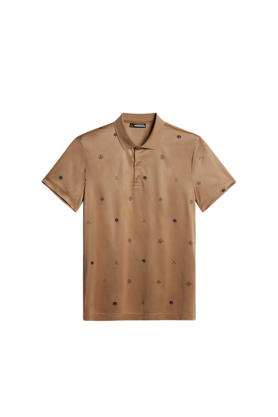 Club House Motif Polo / Golf Micro Tigers Eye S