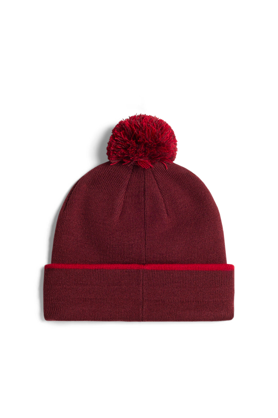 Stripe Beanie / Cabernet