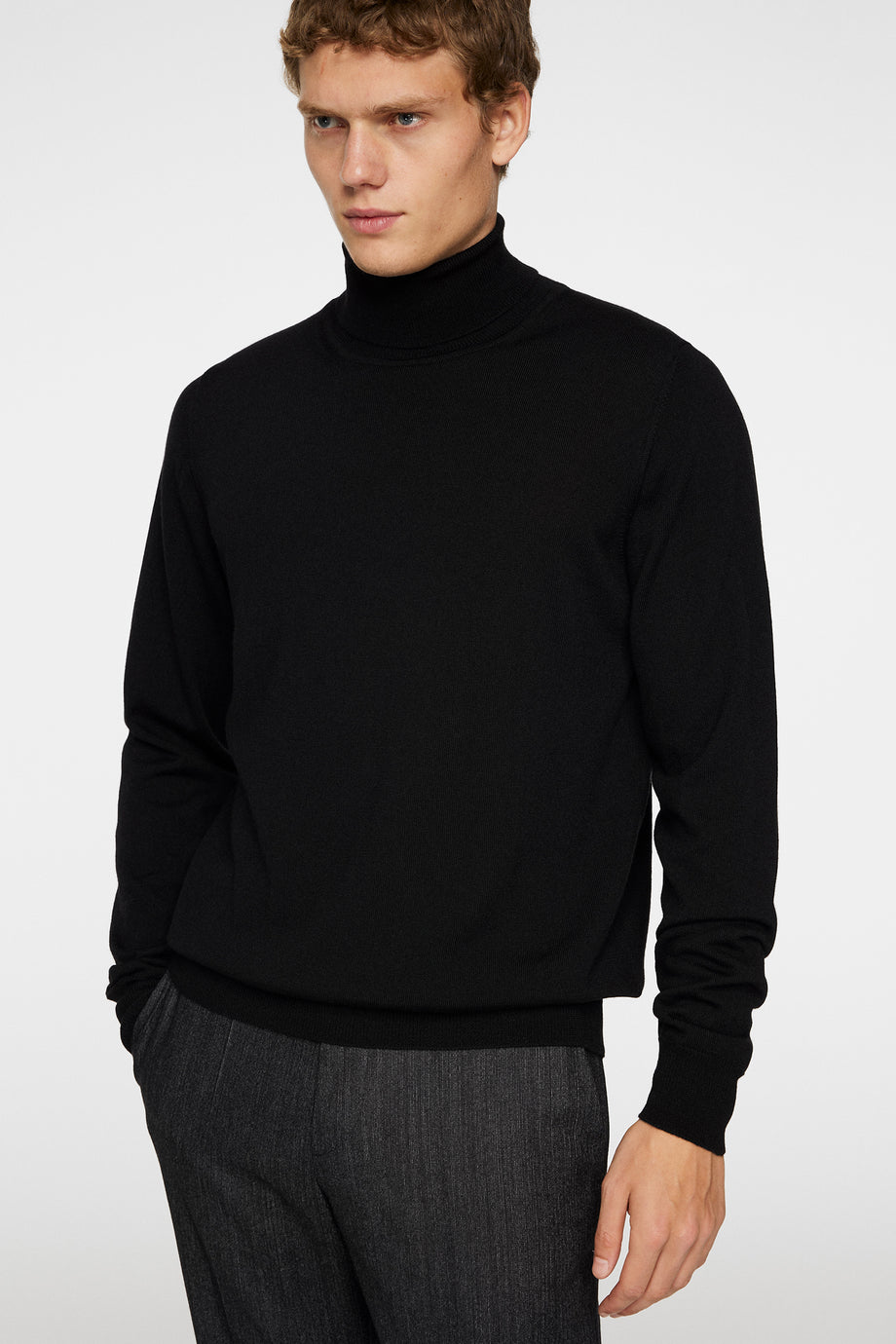 Kaden Merino Turtleneck / Black