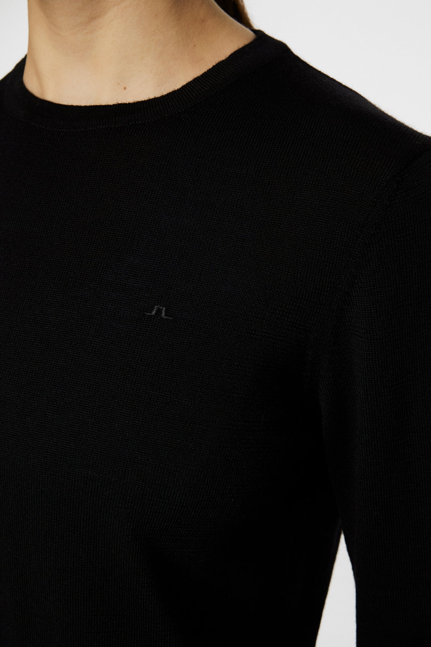 Aria Knitted Sweater / Black