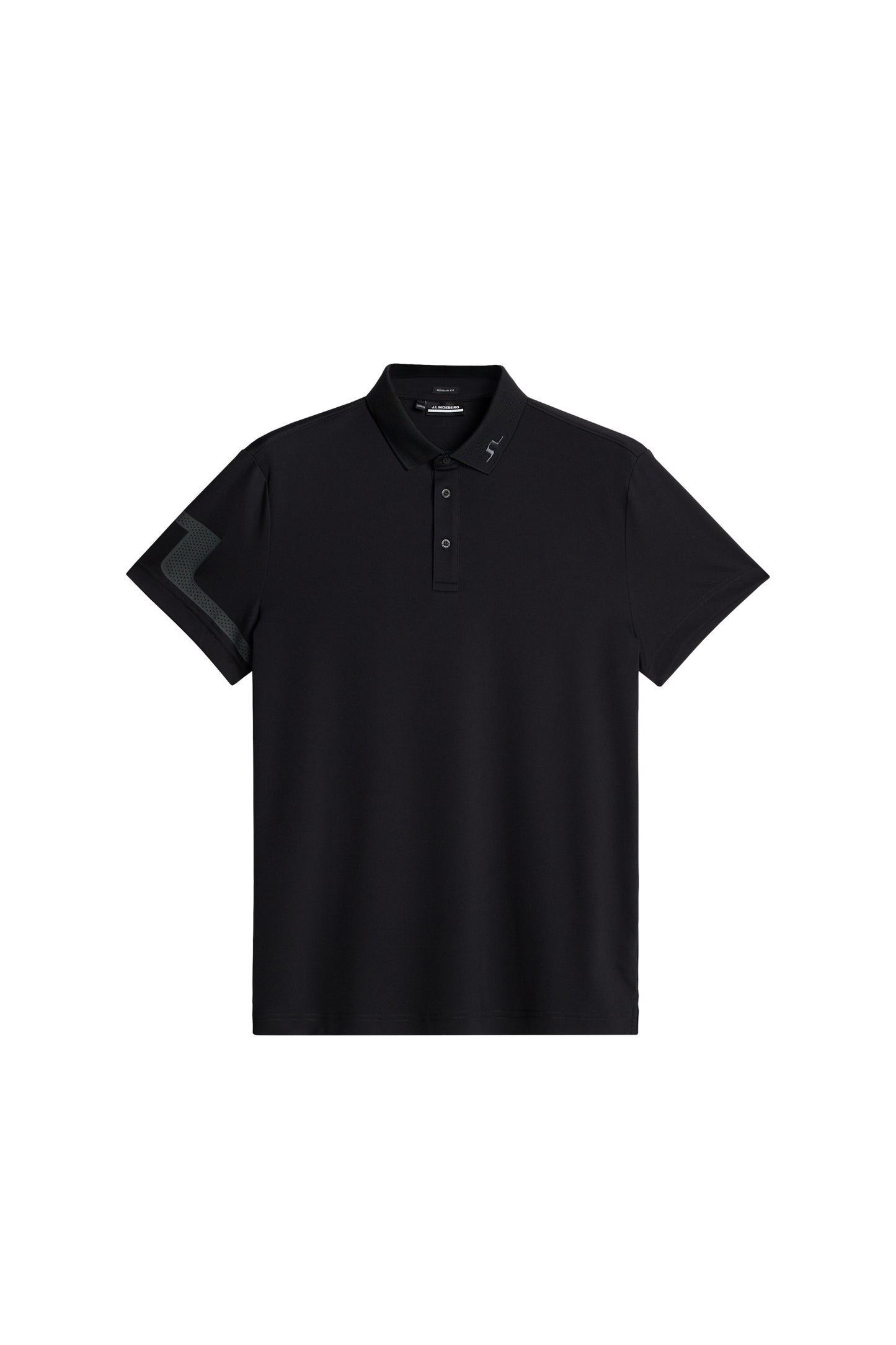 Heath Regular Fit Polo / Black