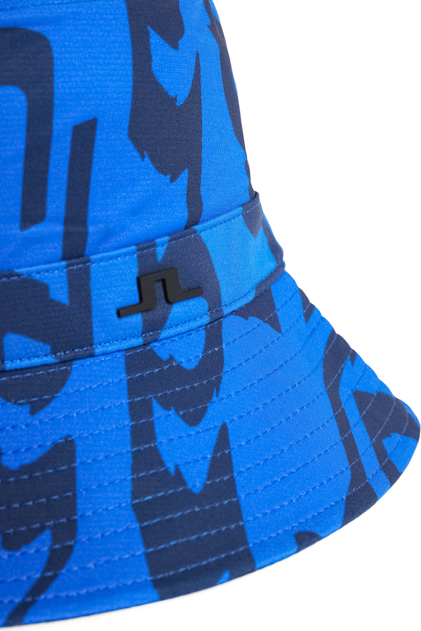 Denver Printed Bucket Hat / Glitch Bridge Blue