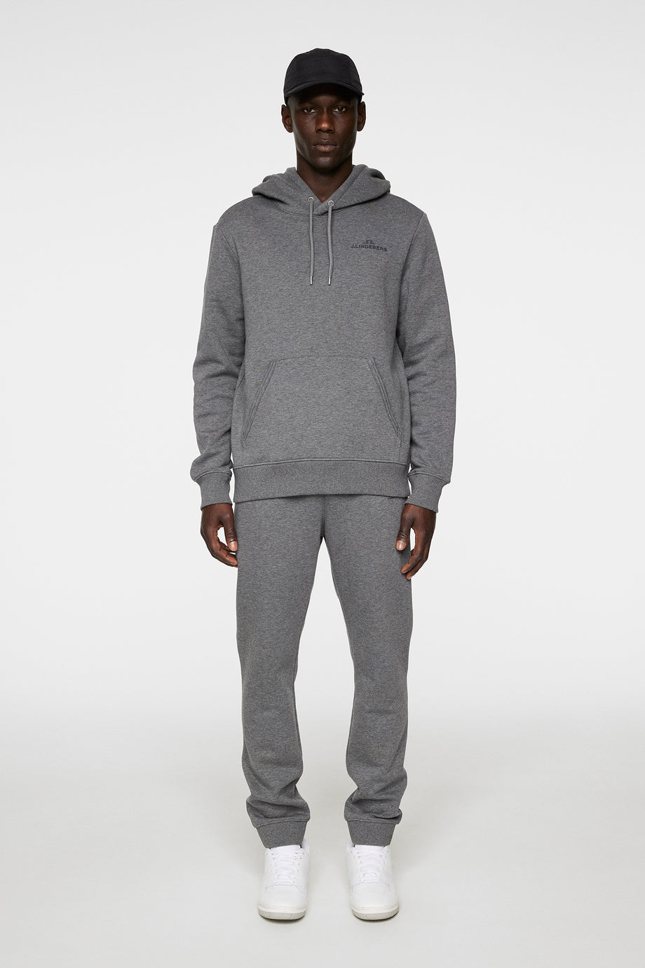 Alpha Hood / Dark Grey Melange