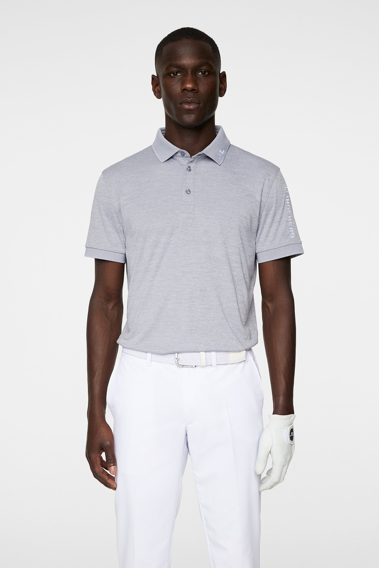 Tour Tech Reg Fit Polo / Medium Grey Melange