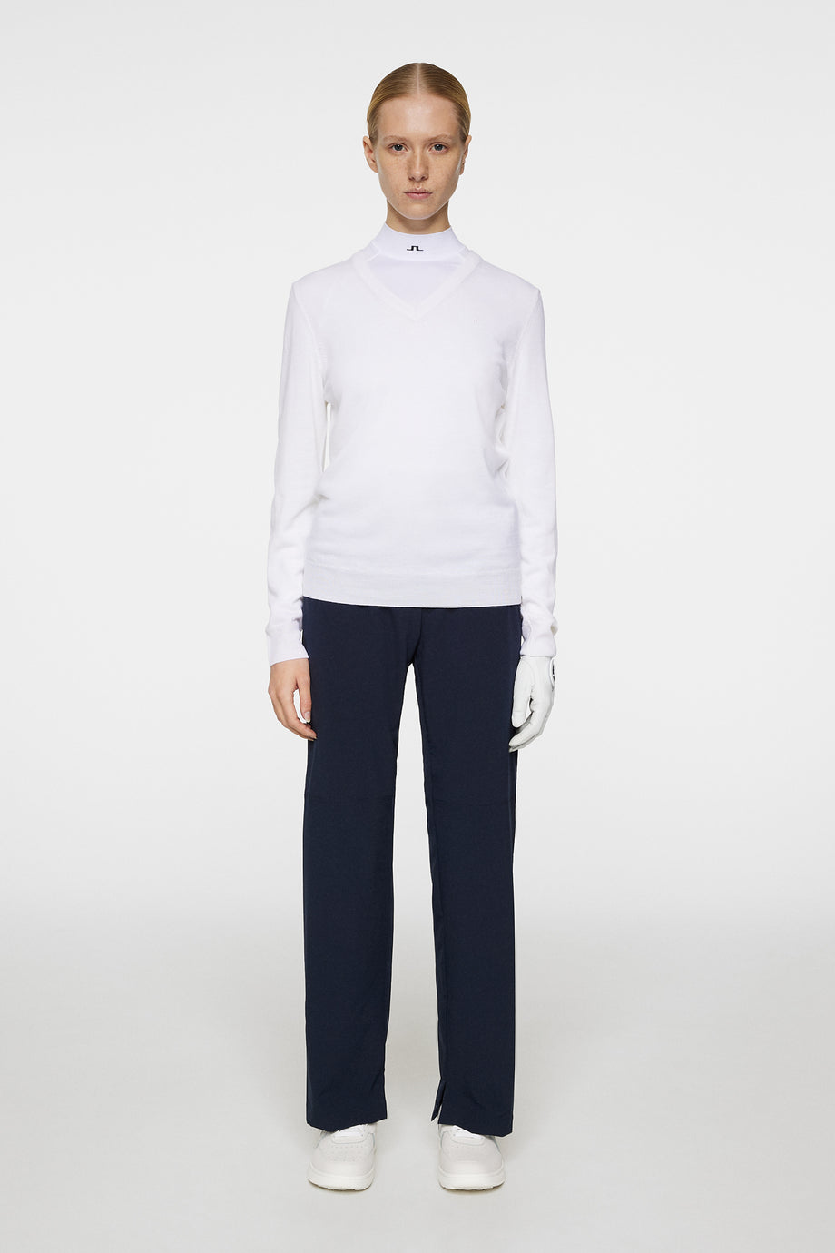 Amaya Knitted Sweater / White