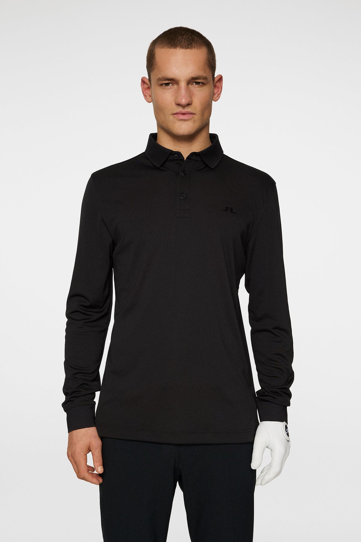 Gustaf LS Polo / Black