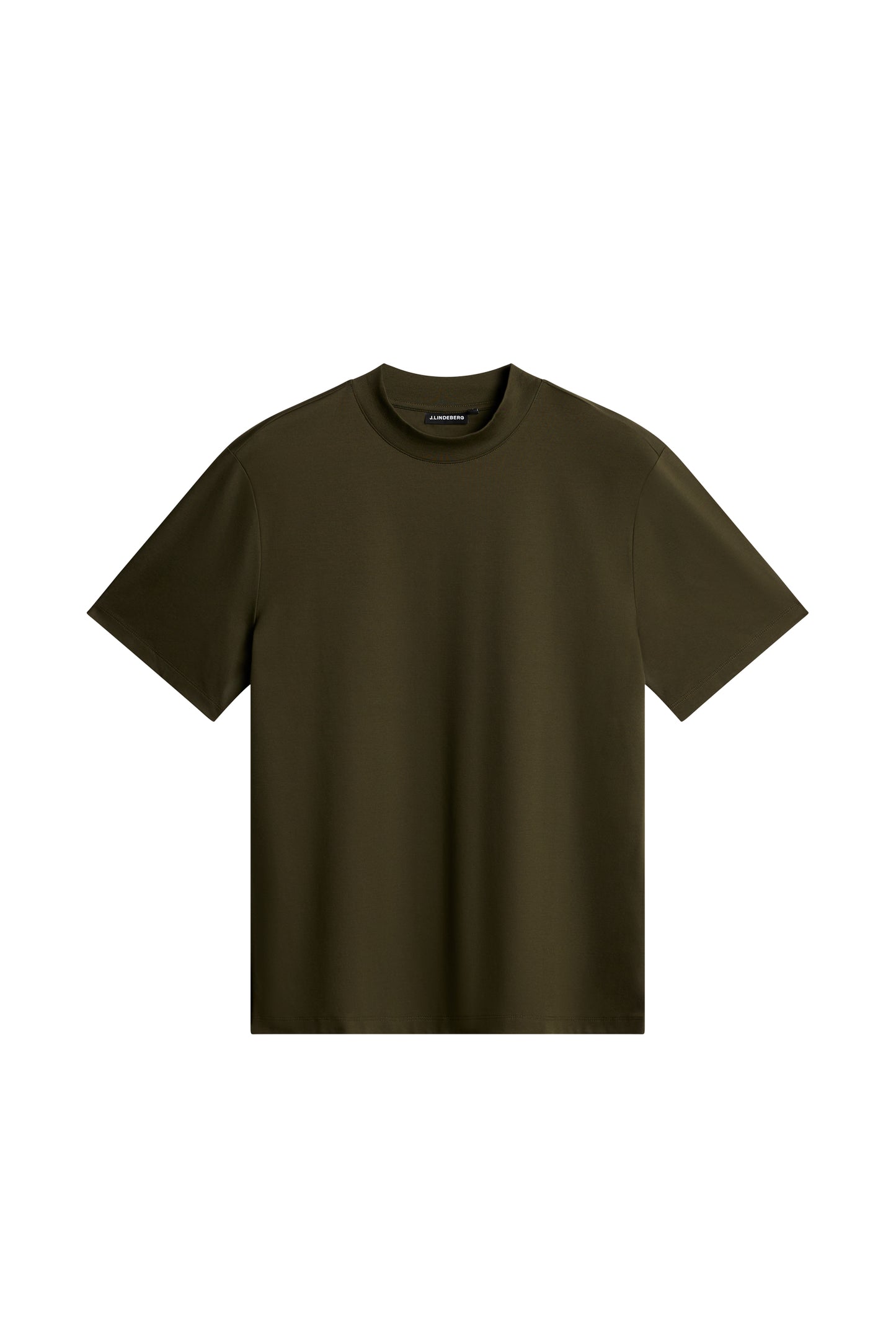 Ace Mock Neck T-Shirt / Forest Green