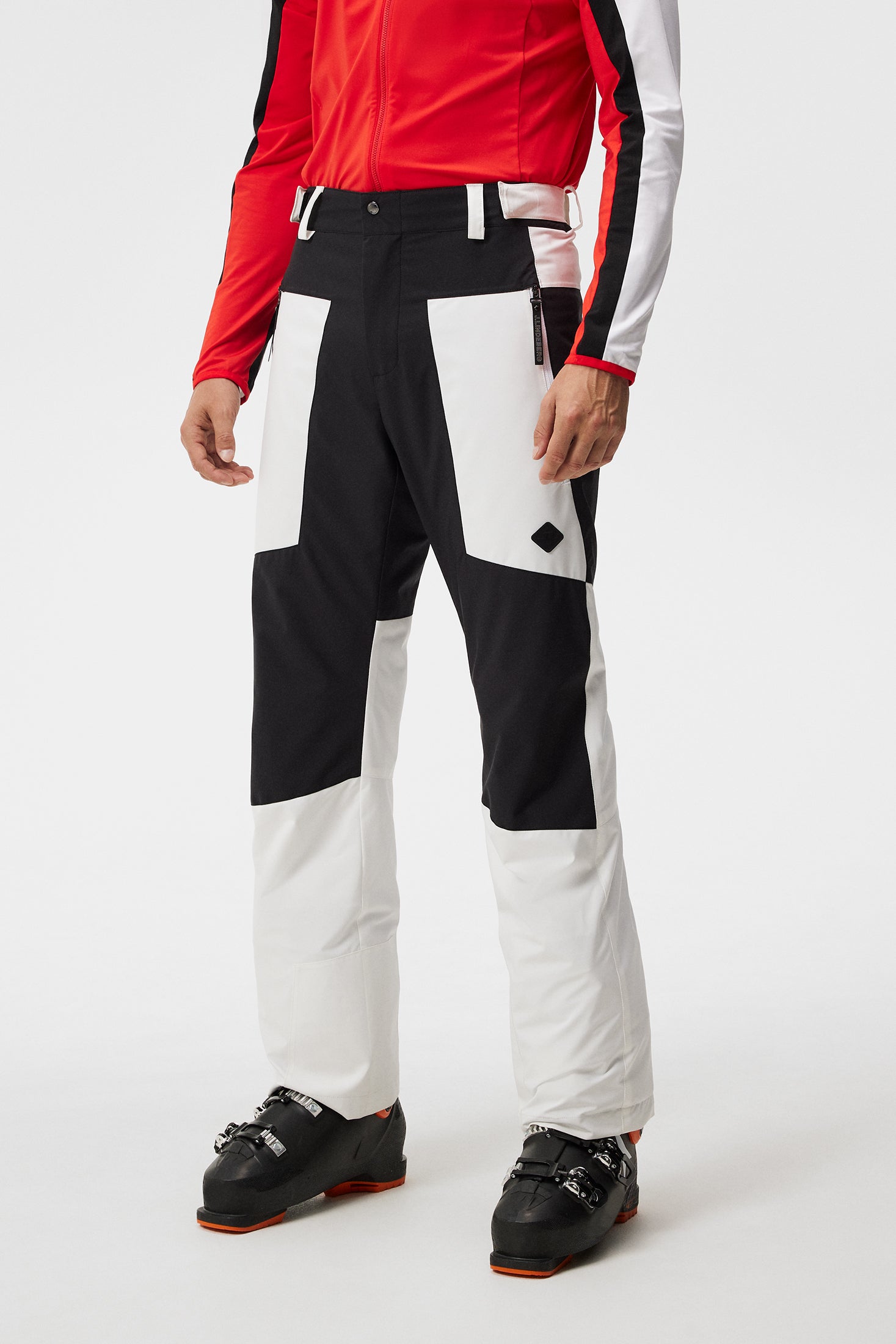 White ski hot sale pants men