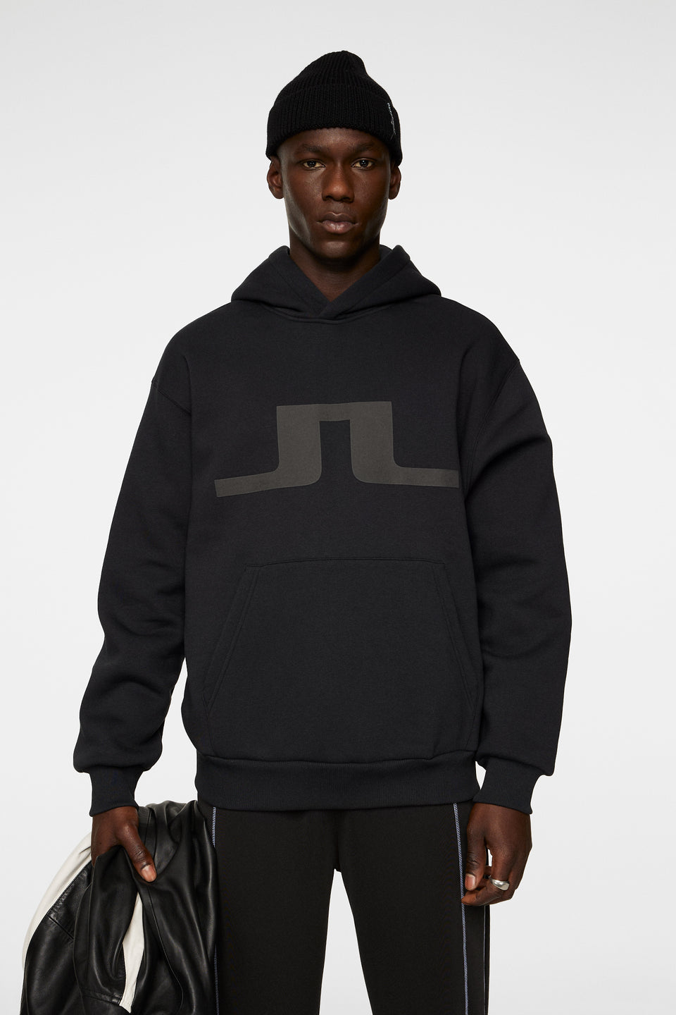 Karson Graphic Hoodie / Black