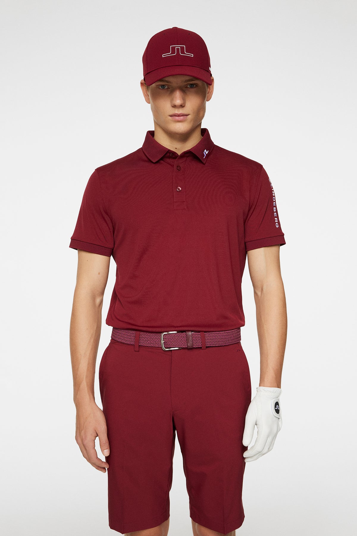 Tour Tech Slim Fit Polo / Cabernet