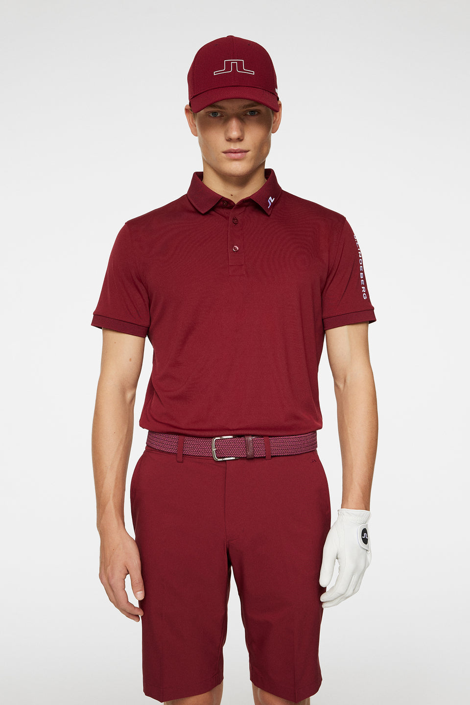 Tour Tech Slim Fit Polo / Cabernet