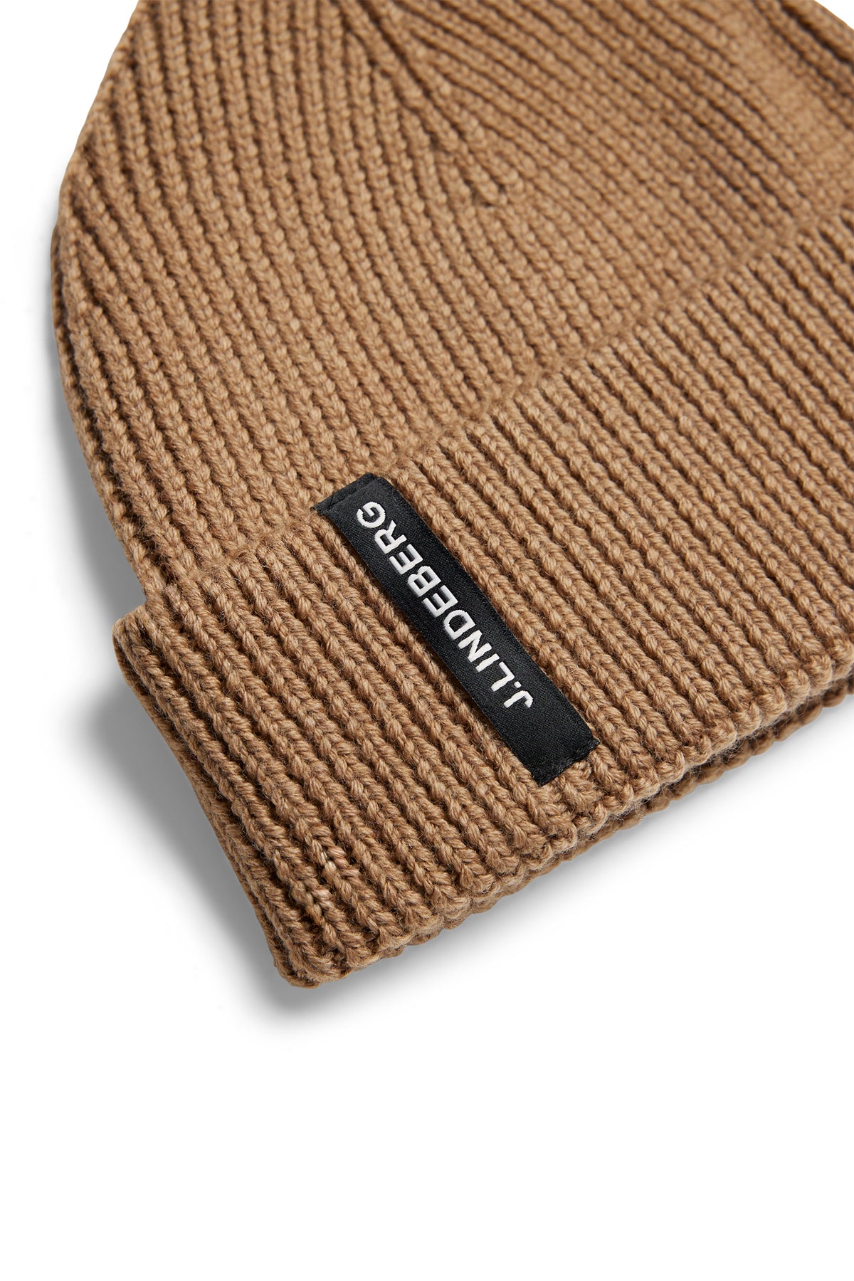 Juan Merino Beanie / Tiger Brown Melange – J.Lindeberg