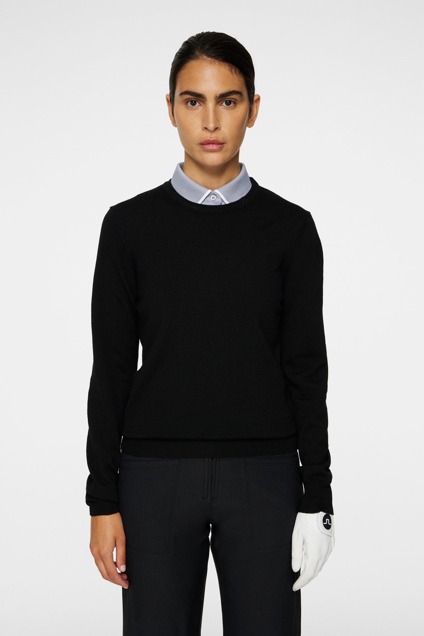 Aria Knitted Sweater / Black