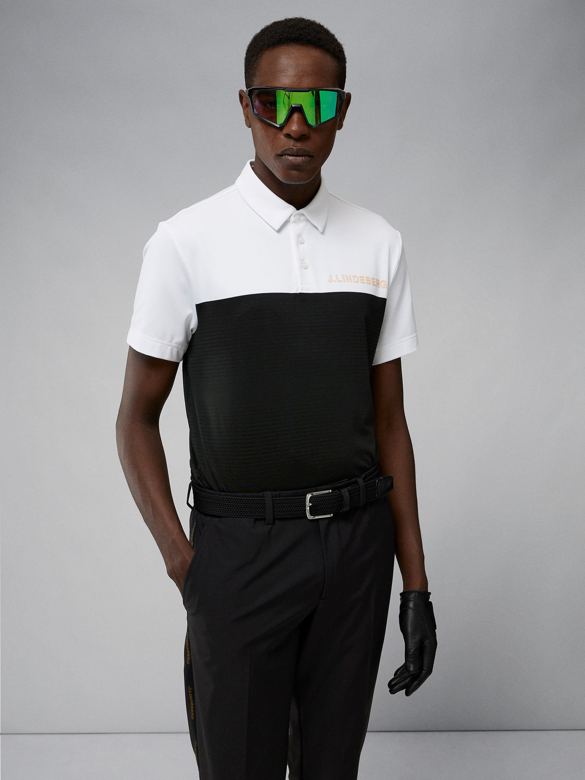 Owen Slim Fit Polo / Black