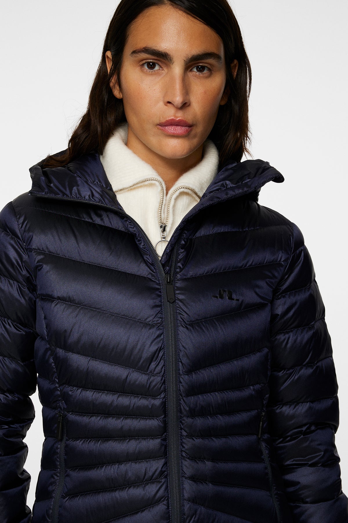 Lara Light Down Parka / JL Navy