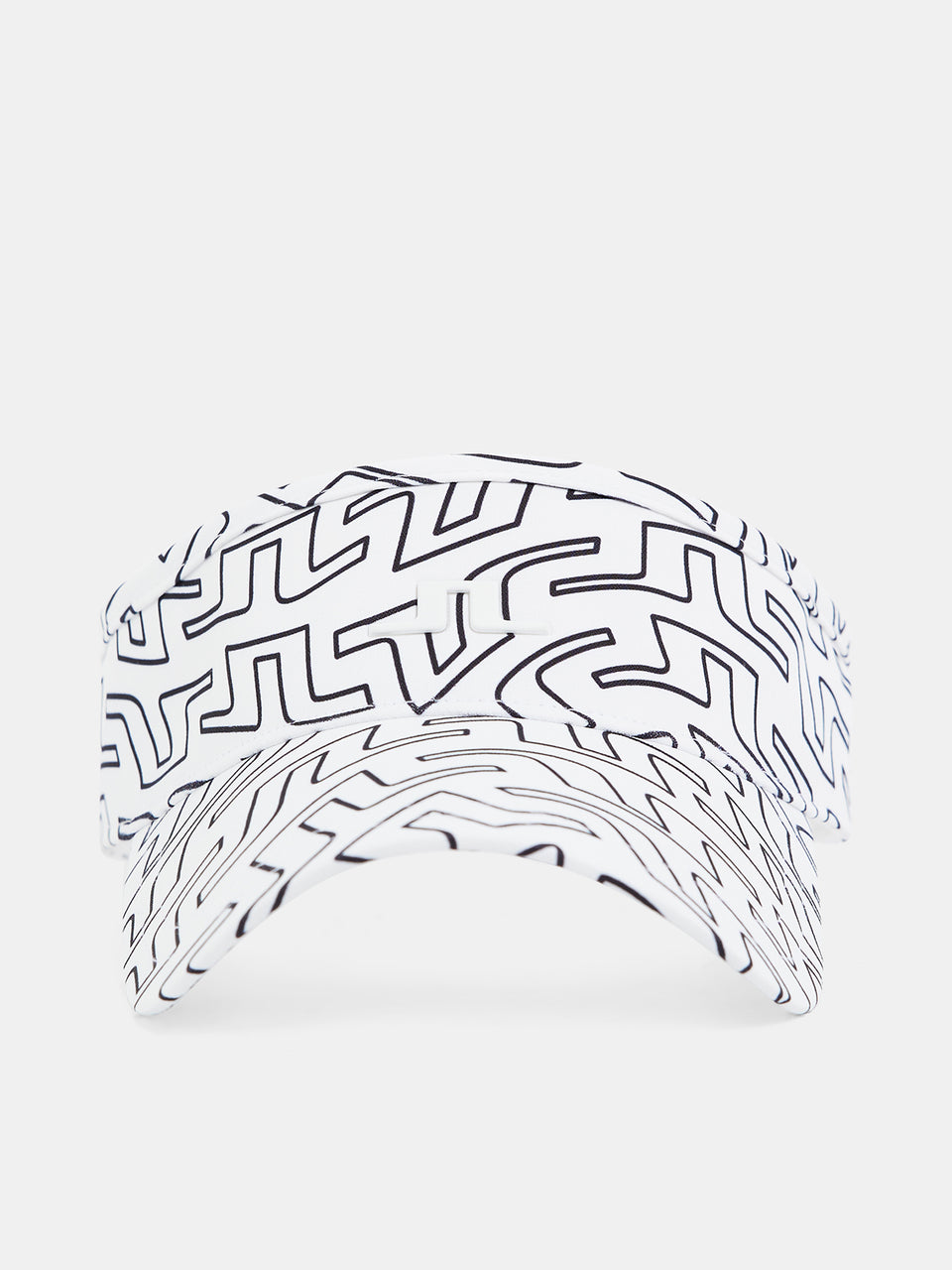 Samir Print Visor / White Outline Bridge Swirl