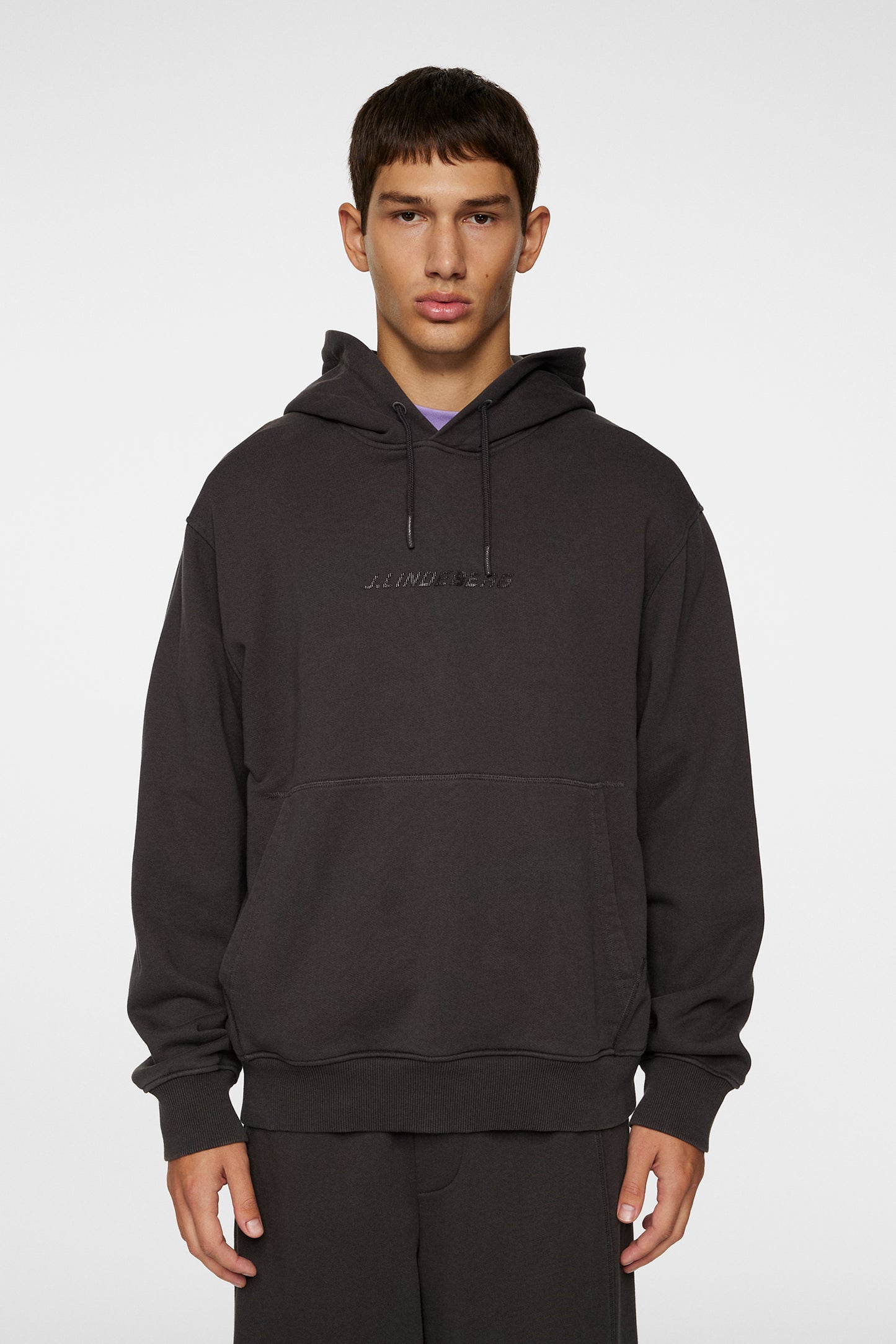 Callan Logo Hoodie / Washed Black – J.Lindeberg