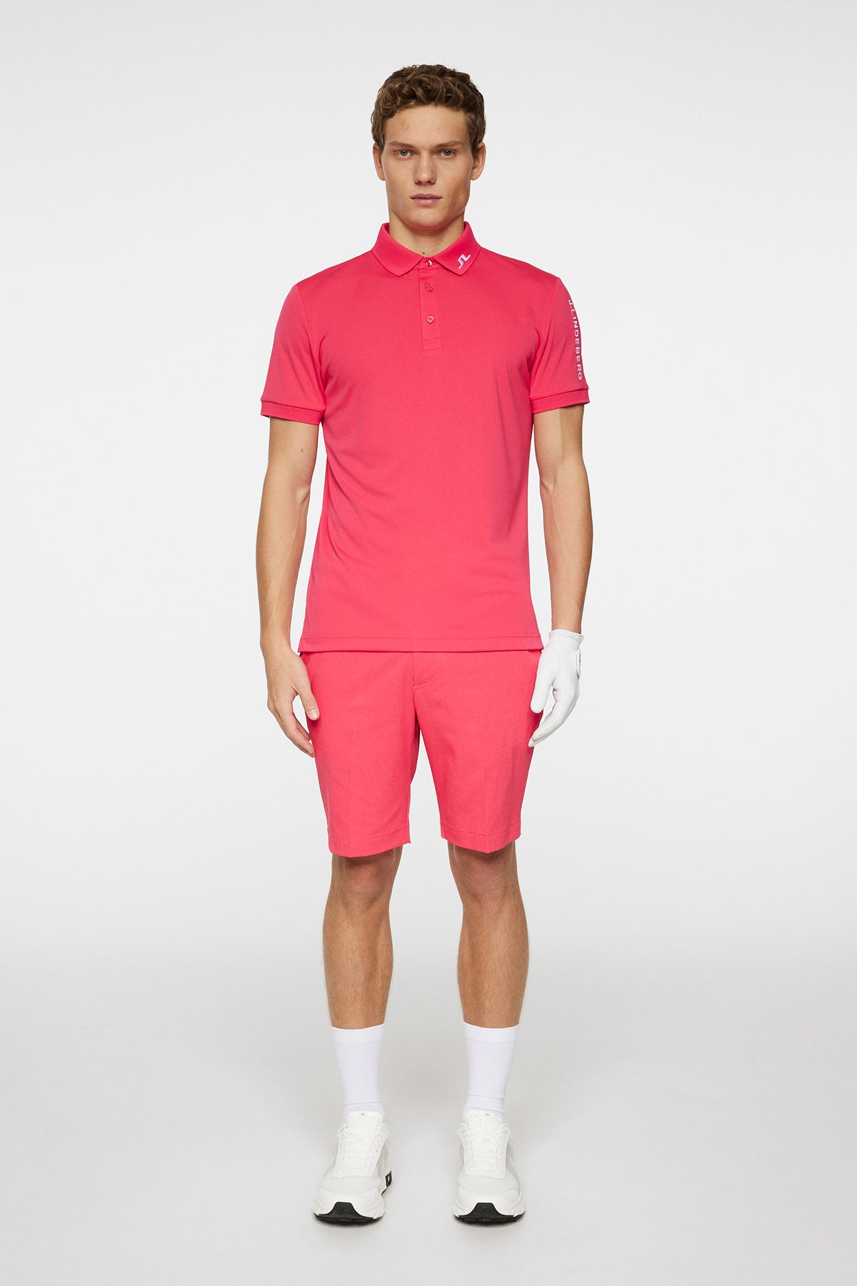 Tour Tech Slim Fit Polo / Azalea