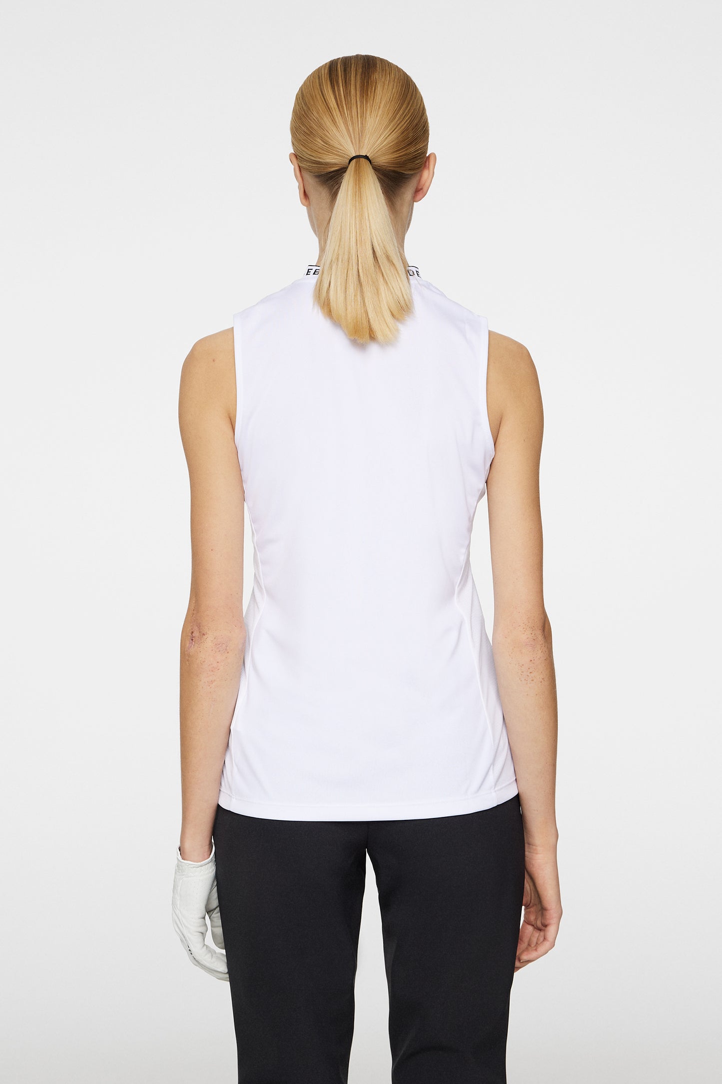 Leya Sleeveless Top / White