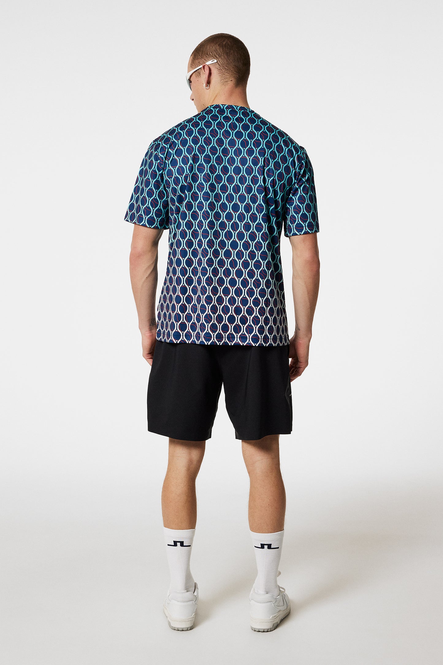 Ade Print T-shirt / Racket Fade Estate