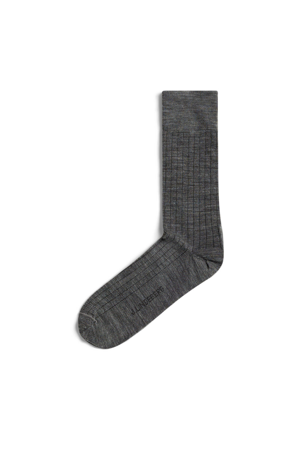Hatton Wool Sock / Mid Grey Melange