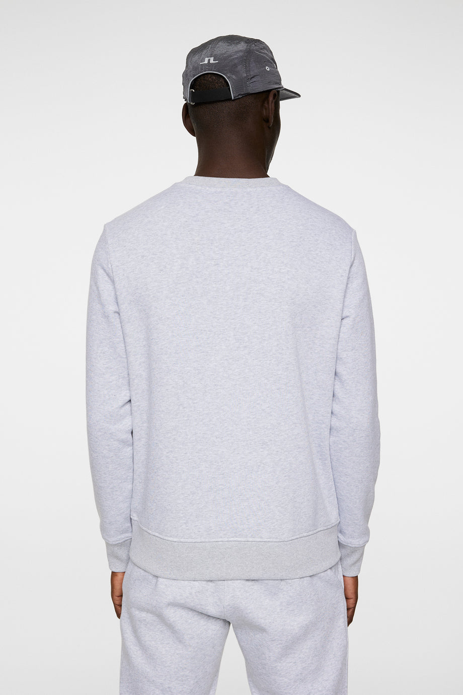 Alpha Crew Neck / Light Grey Melange