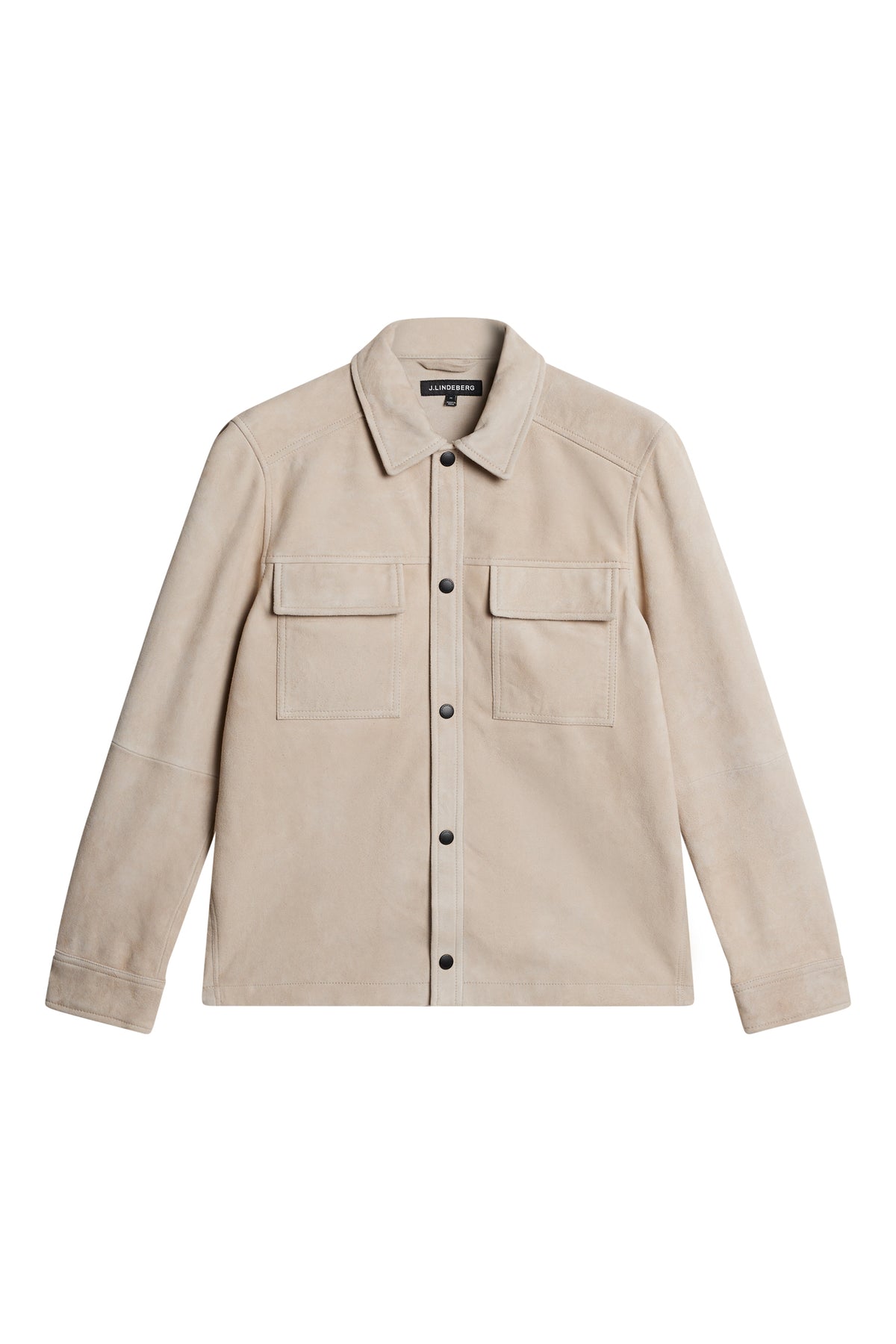 Wilden Suede Overshirt / Moonbeam