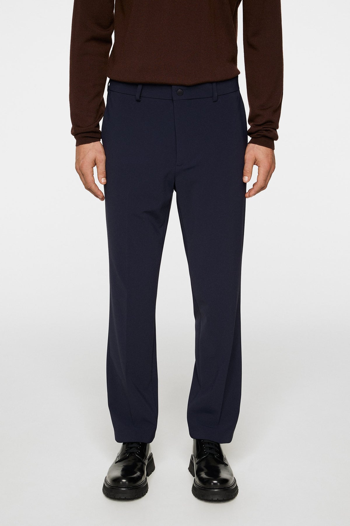 Lois Bonded Jersey Pants / JL Navy