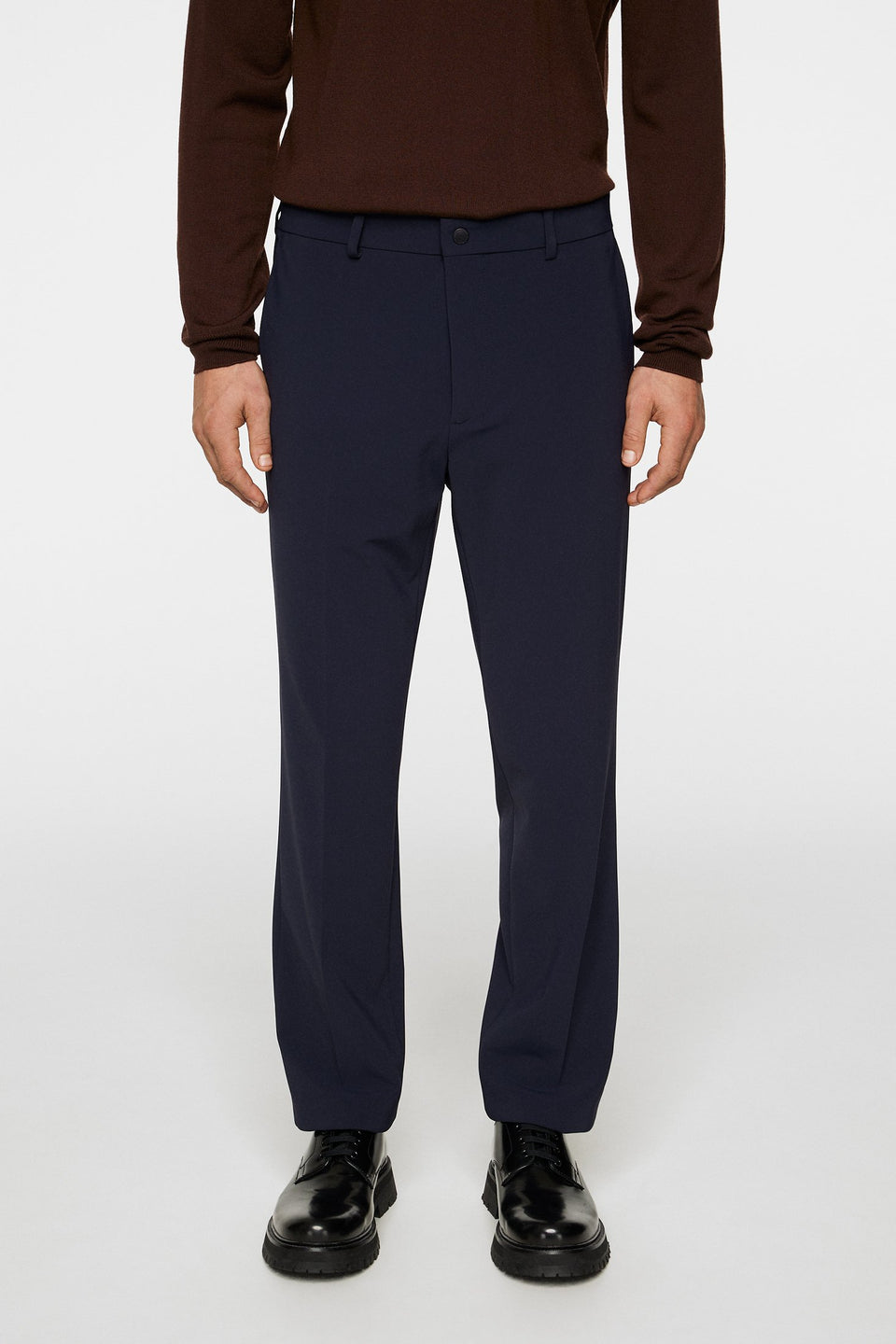 Lois Bonded Jersey Pants / JL Navy