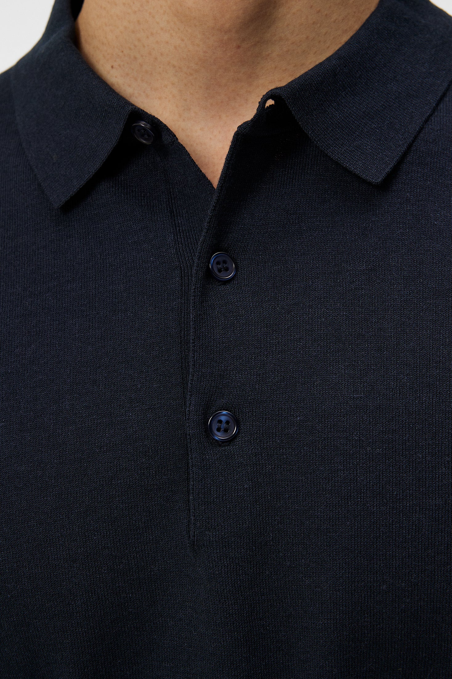 Ridge Rayon Silk Polo / JL Navy – J.Lindeberg