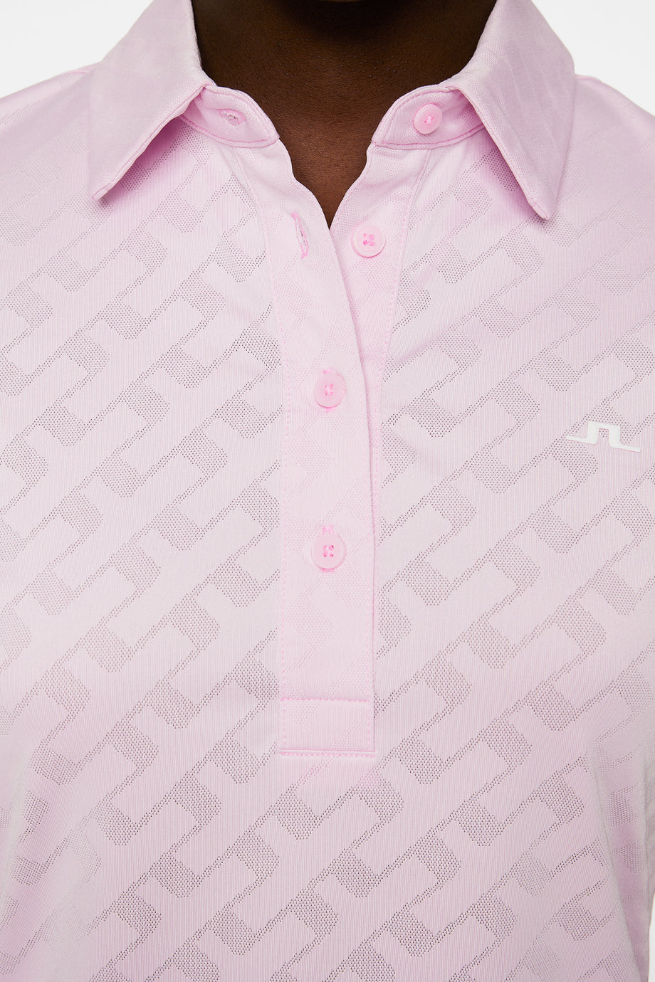 Alaya Jacquard Polo / Nosegay