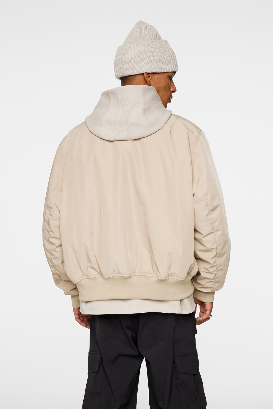 Bradley Bomber Jacket / Moonbeam