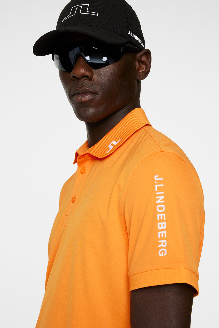 Tour Tech Slim Fit Polo / Persimmon Orange