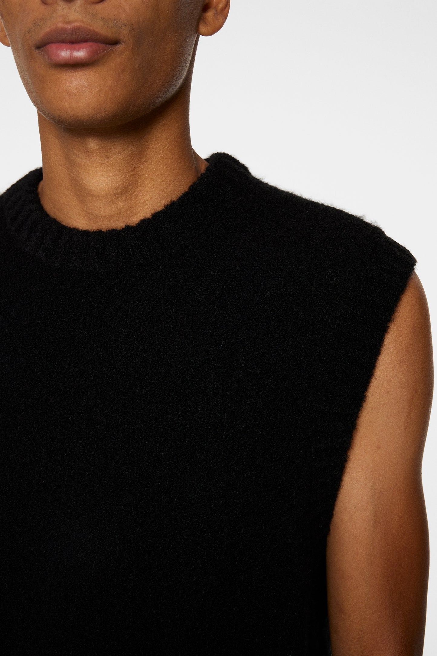 Hardy Knitted Vest / Black