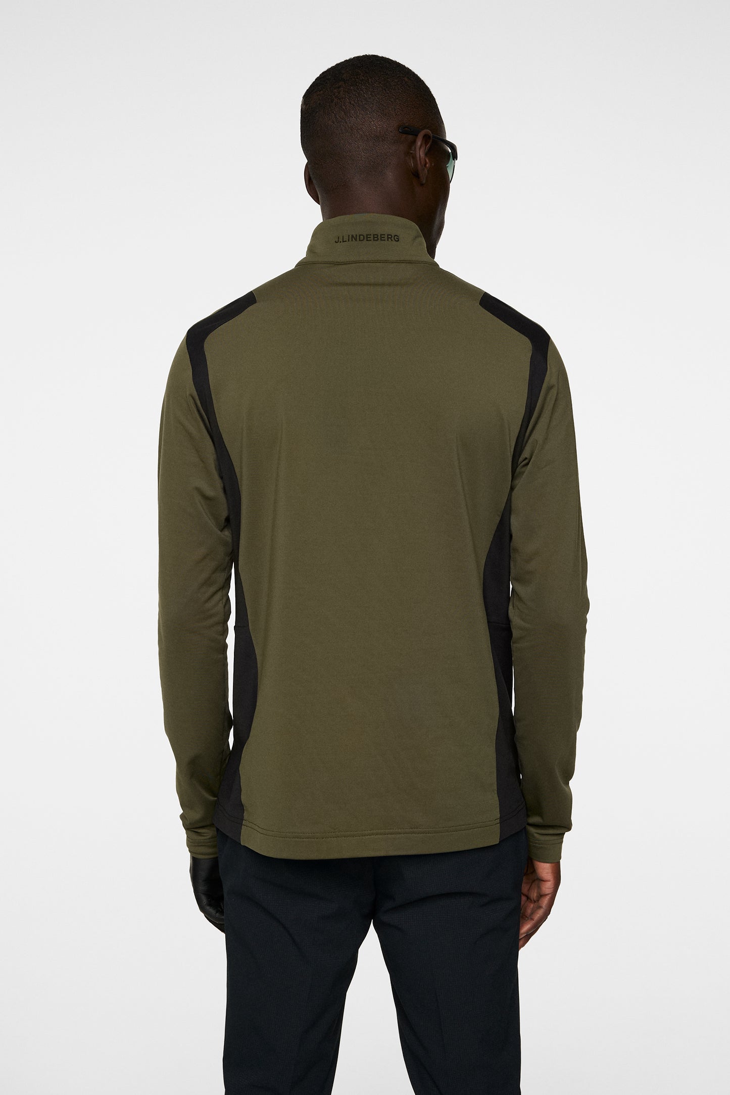 Lukas Quarter Zip Mid Layer / Forest Green