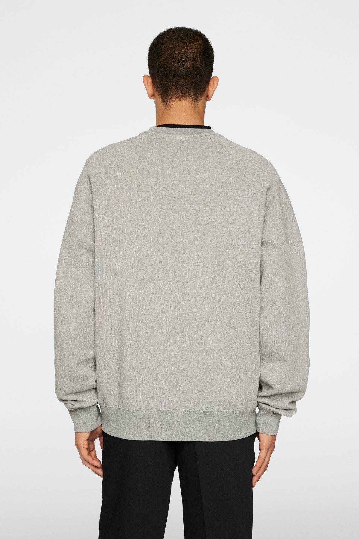 Callan Crew Neck / Light Grey Melange