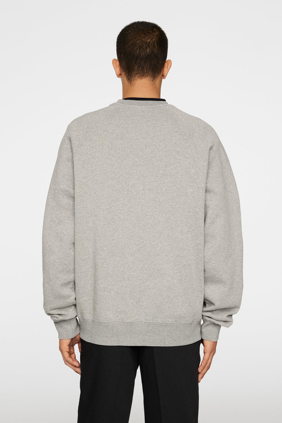 Callan Crew Neck / Light Grey Melange