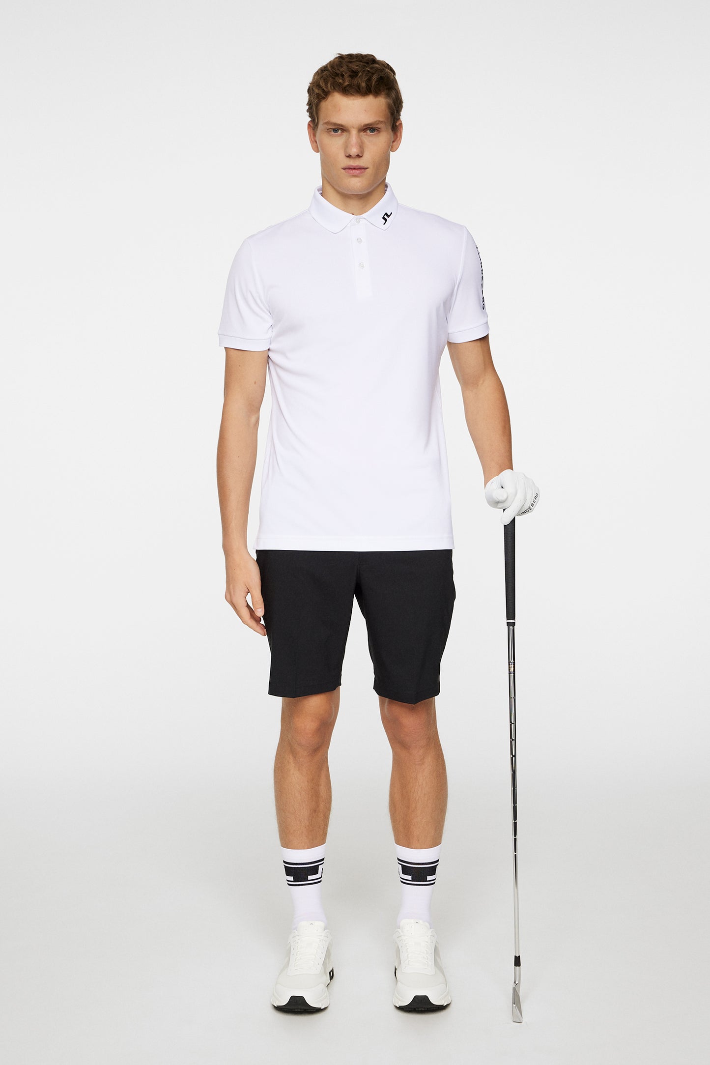 Tour Tech Slim Fit Polo / White